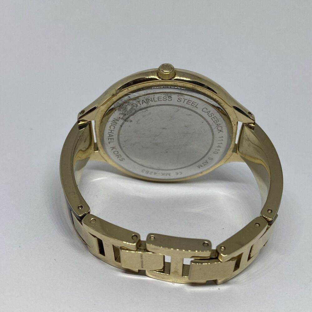Michael Kors Runway MK4293 Womens Stainless Steel Analog Dial Quartz Watch XR746 - Picture 10 of 12